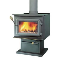 XTD Pedestal Steel Woodburning Stove 1.9