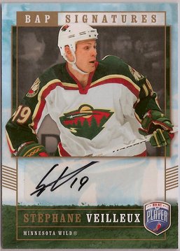 Stephane Veilleux 2006-07 Be A Player Signatures #VE AUTO