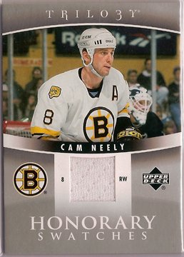 Cam Neely 2006-07 Upper Deck Trilogy Honorary Swatches #HSCN JSY