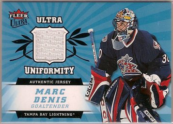 Marc Denis 2006-07 Ultra Uniformity #UMD JSY