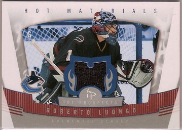 Roberto Luongo 2006-07 Hot Prospects Hot Materials #HMRL JSY