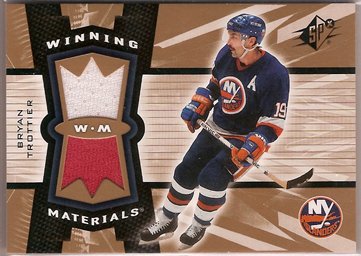 Bryan Trottier 2006-07 SPx Winning Materials #WMBT JSY