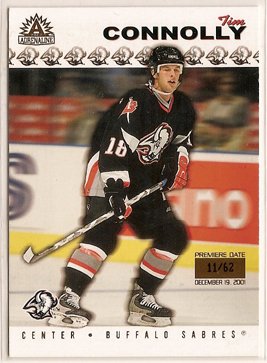 Tim Connolly 2001-02 Pacific Adrenaline Premiere Date #20 11/62 SN