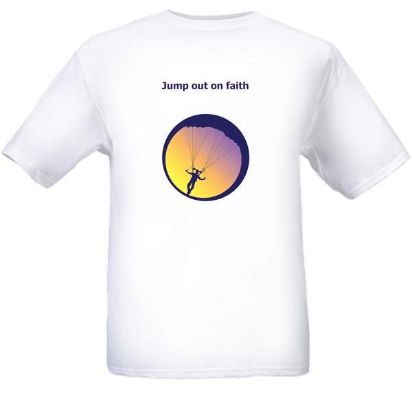 Jump out on faith