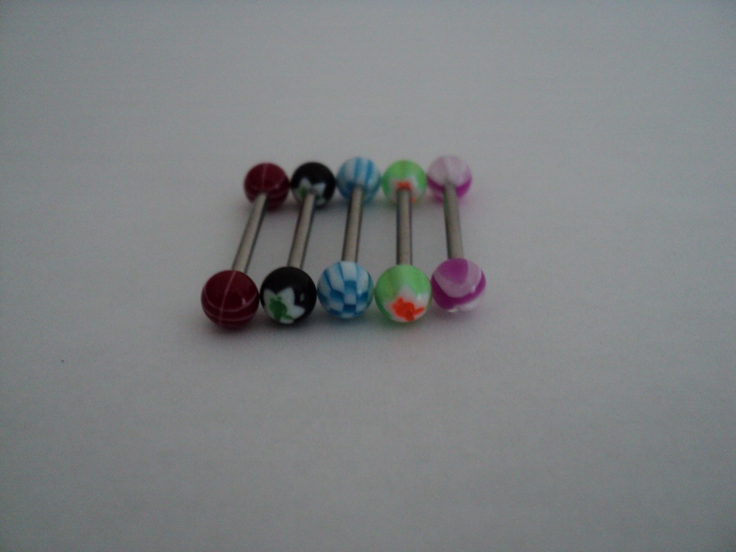 5pc tongue ring 14g
