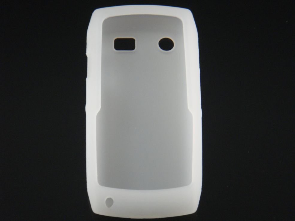 Soft Silicone Skin Cover Case for Blackberry Pearl 9100 - Clear