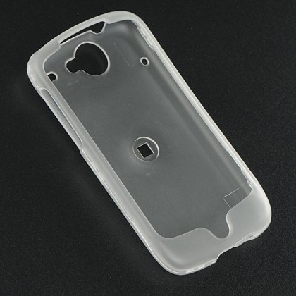 Hard Plastic Ice Case for HTC Google Nexus One - Clear