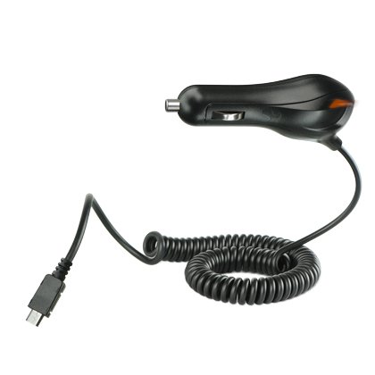 Dual LED Plug in Car Charger for LG Optimus M (Metro PCS)