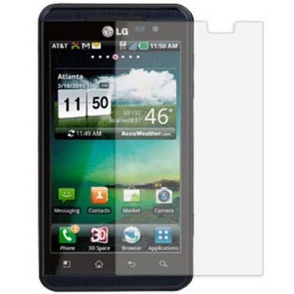 3-Pack Clear Screen Protectors for LG Thrill 4G