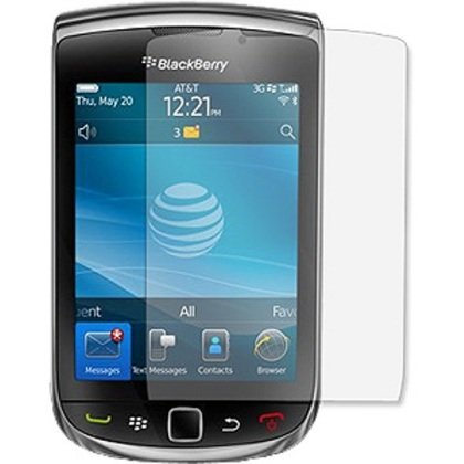 3-Pack Clear Screen Protectors for Blackberry Torch 9800