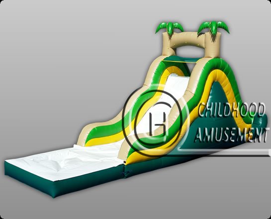 inflatable water slide