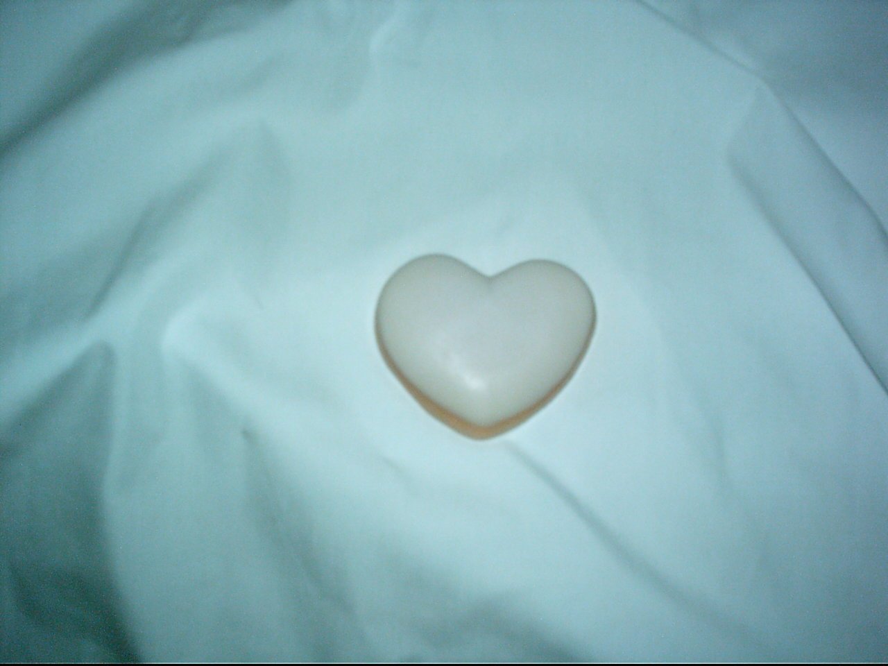 Two-Toned Heart Shaped Soap 2 Oz