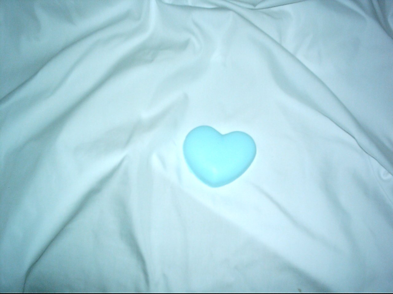Peppermint Scented Heart Shaped Soap 2 Oz