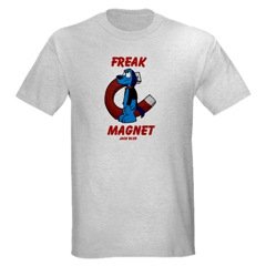 Jack Blue Freak Magnet Men's T-Shirt- Size: Medium