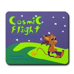 Cosmic Flight Entertainment Mousepad