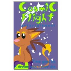 Cosmic Flight Entertainment Poster