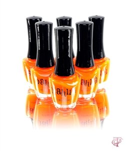 DAHLIA COSMETICS NAIL LACQUER POLISH IN JADE ORANGE 0.5 FL. OZ