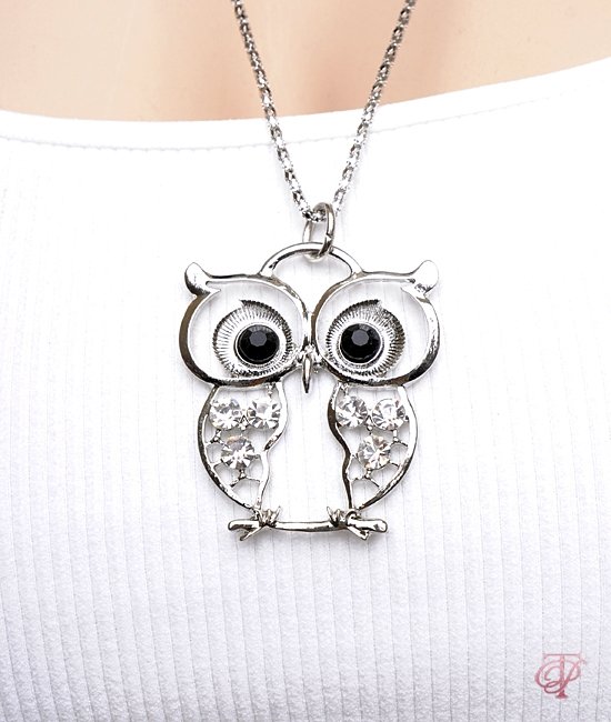 "Whooty" the owl necklace