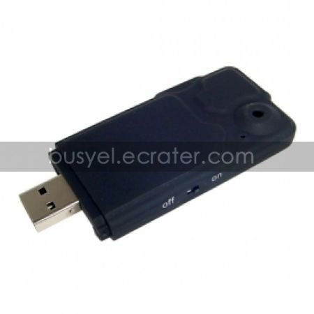 4-in-1 Slim USB DVR with Card Reader and Audio Recorder, Hidden Camera(QW089)