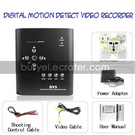 Digital Video Recorder with Motion Detection
