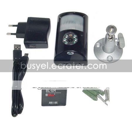 Infrared PIR Detector Digital Video Recorde with Night Vision,Pin hole camera(QW118)