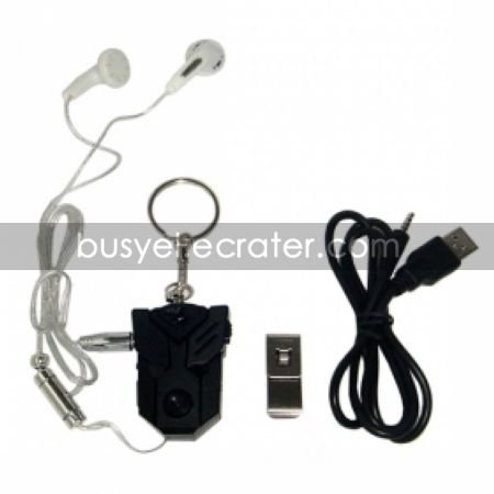 Transformer Style Mini Digital Video Recorder with MP3 Player and Web PC Camera Hidden Camera