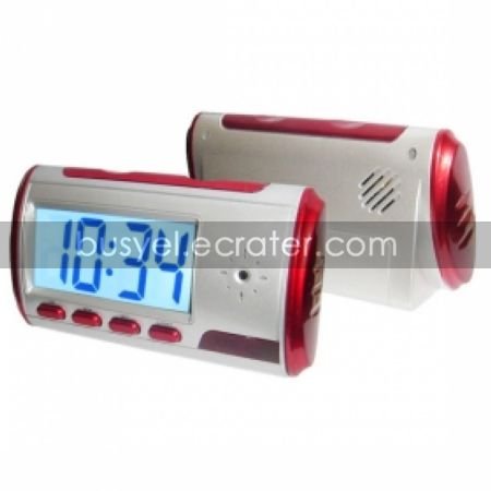 Digital Spy Camera Clock with Remote Control and Motion Detection