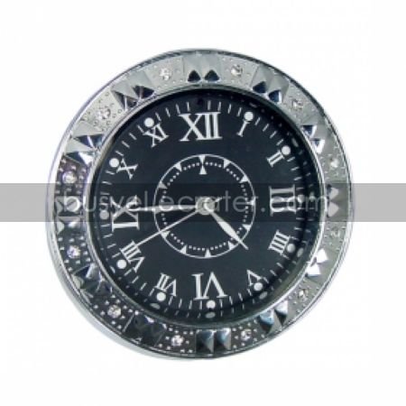 HD 1280x960 Clock Style Digital Video Recorder, Motion-Activated, Hidden Pinhole Color Camera