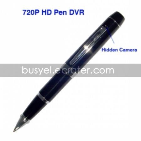 1280x720 HD Spy Pen Digital Video Recorder with 4G Memory and Switchable Lens CoverPin Hole Camera