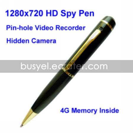 1280720 HD Spy Pen Digital Video Recorder with 4G Memory, Pin Hole Camera(QW102)