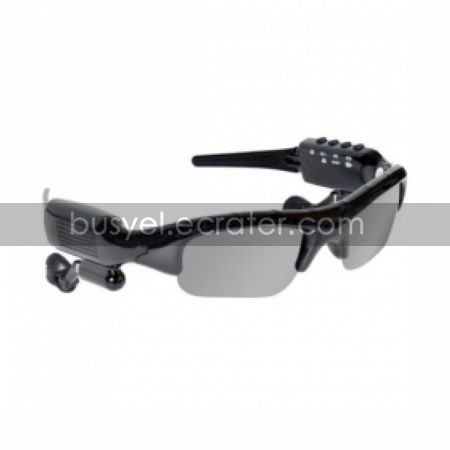 4GB Sunglasses Camera DVR Video Recorder FM Radio MP3 Player with Scalable Earphones (DCE154)