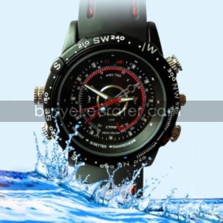 4GB High Definition 1280x960 Waterproof Fashion Spy Watch Digital Video Recorder with Hidden Camera
