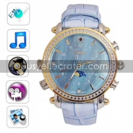 Fashion Design Watch Digital Video Recorder with MP3 Player, 4G Memory Included, Hidden Camera 2