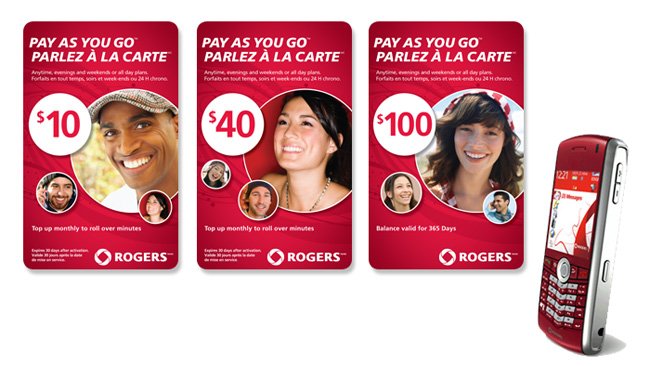 Rogers Pre-Paid Phone Cards