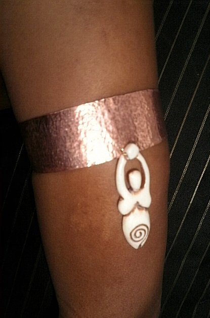 GODDESS COPPER ARM BAND