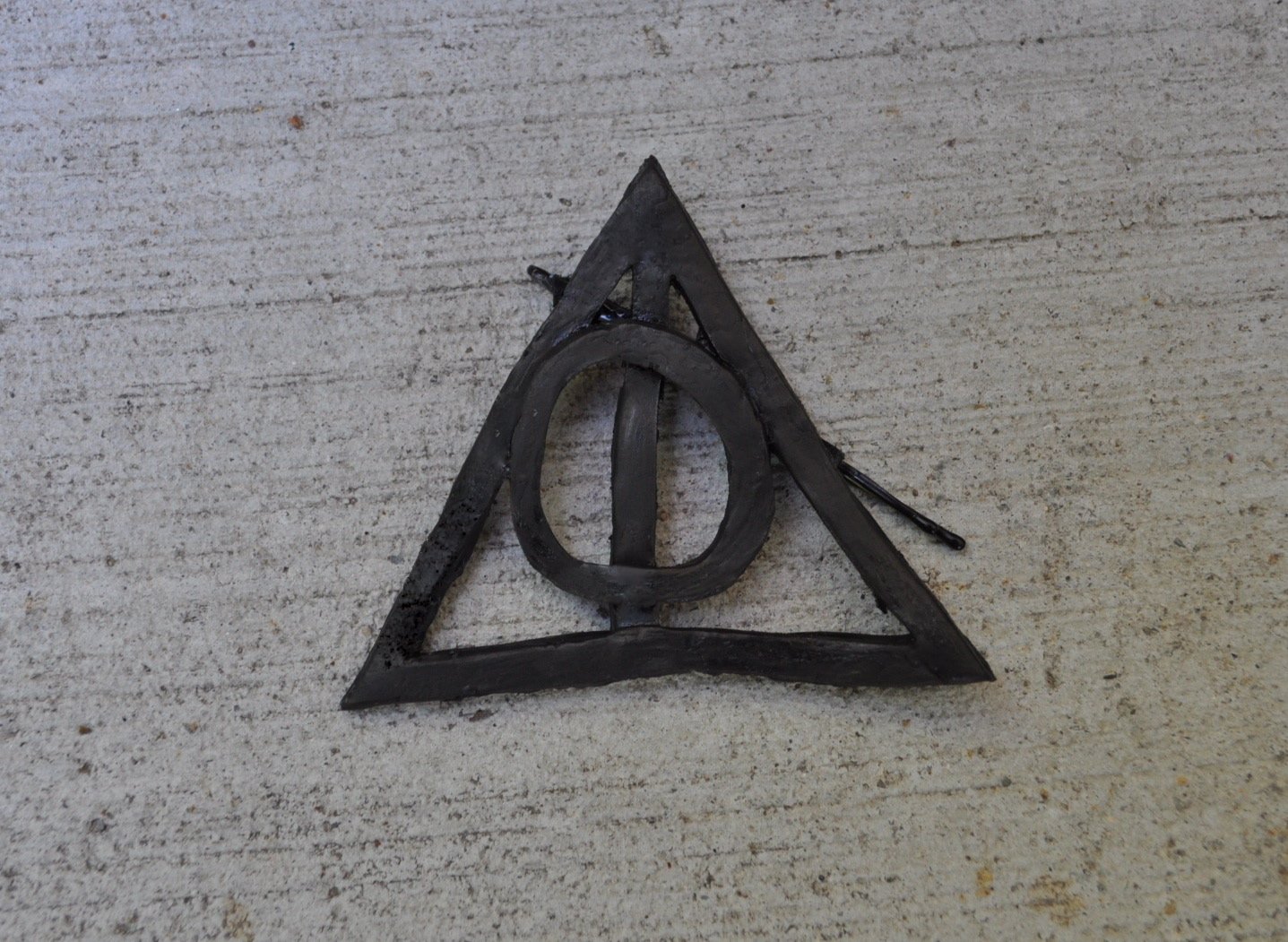 Deathly Hallows Hair Clip