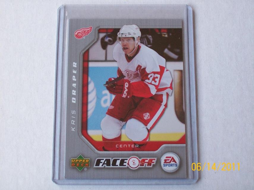 2007-08 Victory Hockey - EA Sports Face-Off #FO4 - Kris Draper