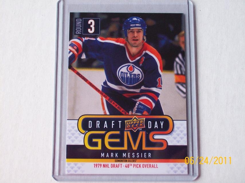 2009-10 Upper Deck Hockey Series 1 - Draft Day Gems #GEM14 - Mark Messier