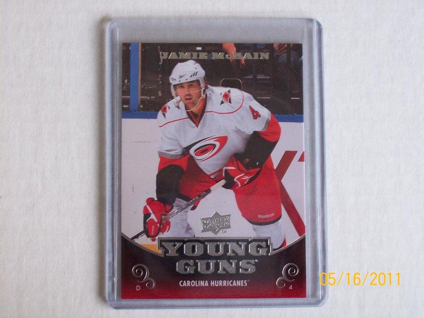 2010-11 Upper Deck Hockey Series 1 - Young Guns #213 - Jamie McBain