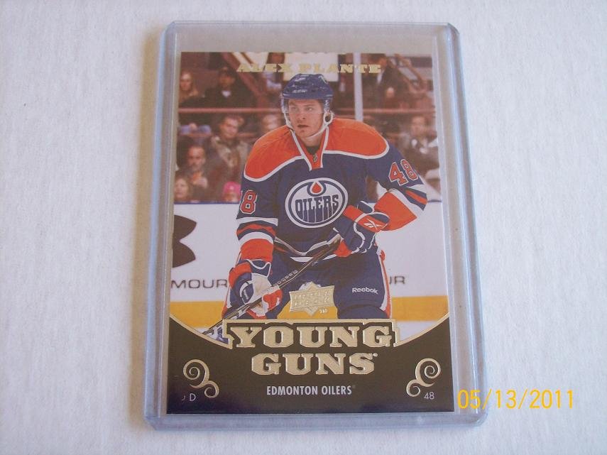 2010-11 Upper Deck Hockey Series 1 - Young Guns #221 - Alex Plante