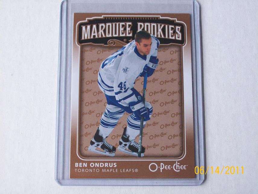 2006-07 O-Pee-Chee Hockey - Marquee Rookies #518 - Ben Ondrus