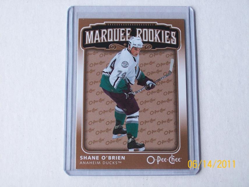 2006-07 O-Pee-Chee Hockey - Marquee Rookies #536 - Shane O'Brien