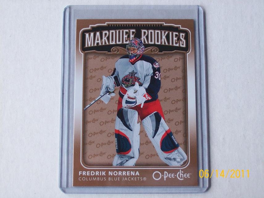 2006-07 O-Pee-Chee Hockey - Marquee Rookies #542 - Fredrik Norrena