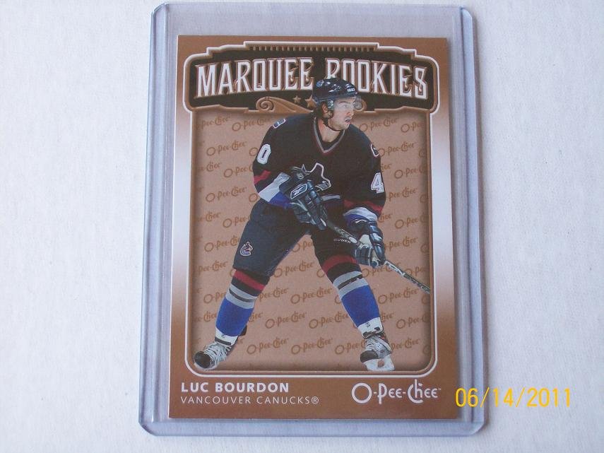 2006-07 O-Pee-Chee Hockey - Marquee Rookies #558 - Luc Bourdon