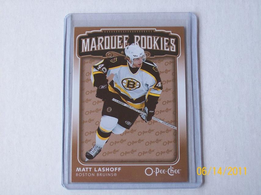 2006-07 O-Pee-Chee Hockey - Marquee Rookies #573 - Matt Lashoff