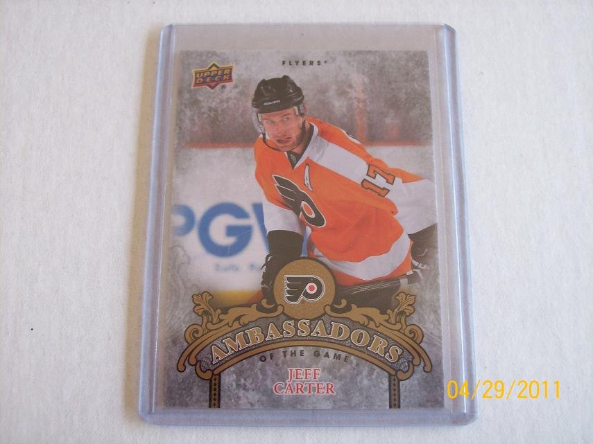 2010-11 Upper Deck Hockey Series 2 - Ambassadors of the Game #AG34 - Jeff Carter