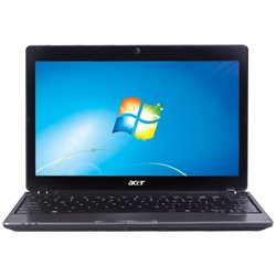 Acer Aspire One 11.6" AMD Athlon II Neo K125 Laptop (AO721-3801) - Black