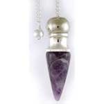 Amethyst Chambered Pendulum - GPCAME