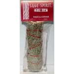 Sage & Cedar Smudge Stick 7" - RSC7S