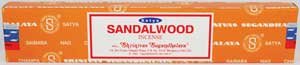 Sandalwood Incense Sticks 15 grams Saytya - ISSSSA15